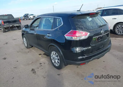 2015 Nissan Rogue S from USA, damaged, VIN KNMAT2MV0FP577480